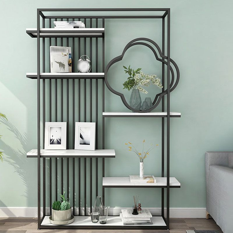 11.81"W Bookcase Glam Style Open Back Bookshelf for Office Study Room Home Clearhalo 'Bookcases' 'furn' 'furn_bookcases' 'Furniture' 'furniture_bookcases' 'kitchen' 'kitchen_bookcases' 'Living Room Furniture' 'Office Furniture' 1200x1200_8d667b70-dff2-4810-8545-a08d25b3f1a1