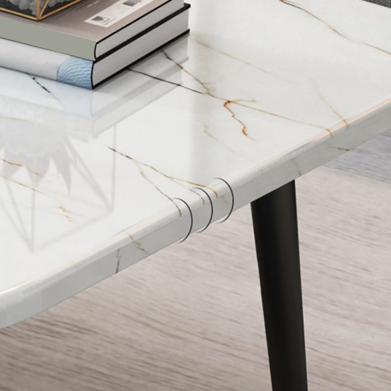 Tavolino da caffè a quattro gambe moderno tavolino minimalista per soggiorno