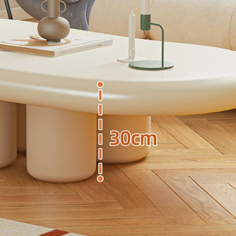 Modern No Distressing End Table Naturally Shaped Side Table for Living Room