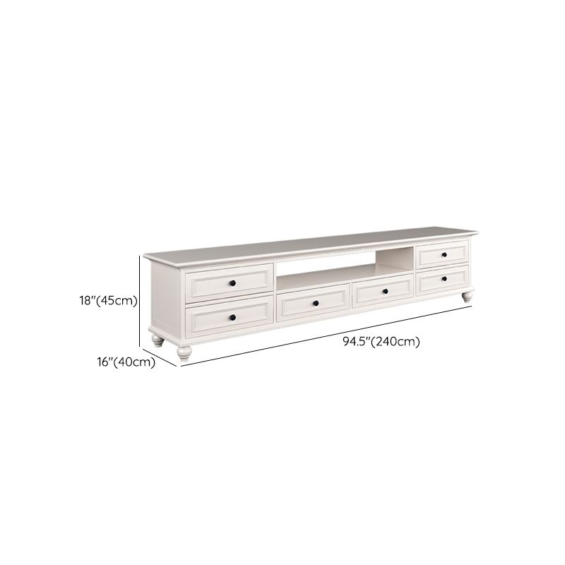 18-inch TV Console Modern TV Stand with Drawers for Living Room Clearhalo 'furn' 'furn_tv_stands_entertainment_centers' 'Furniture' 'Living Room Furniture' 'TV Stands & Entertainment Centers' 'TV Stands & Media Storage Furniture' 'tv_stands_entertainment_centers' 1200x1200_8d68cdee-1e96-4921-87ad-287460b7dc46