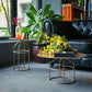 Mid-Century Modern Frame Base Cocktail Table Metal Round Coffee Table Clearhalo 'Coffee & Accent Tables' 'Coffee Tables' 'coffee_tables' 'furn' 'furn_coffee_tables' 'Furniture' 'Living Room Furniture' 1200x1200_8d6a5174-89d5-4f5e-9b48-c035d60c5824