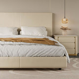 Stein am Nachtschrank Klassiker Glambett Nachttisch mit 3 Schubladen