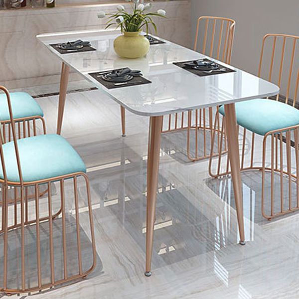 Glam Style 1/4/5 Pieces Dining Set Marble Table Kitchen Set for Dining Room Clearhalo 'Dining Room Sets' 'Dining Tables & Seating' 'dining_room_set' 'furn' 'furn_dining_room_set' 'Furniture' 'furniture_dining_room_set' 'Kitchen & Dining Furniture' 'kitchen&dining_furn' 'kitchen' 1200x1200_8d6e05ab-e7b6-4109-9a34-004472a0e6b7