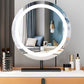 Contemporary Vanity Dressing Table Set with Mirror and Stool