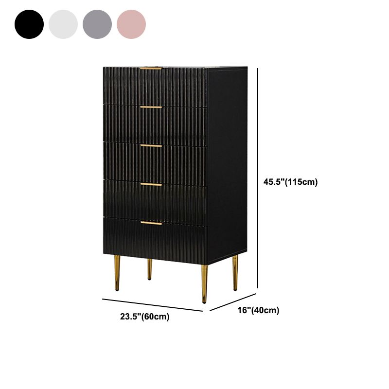 Modern 15.74" Wide Accent Chest Solid Wood Soft Close Drawers Chest Clearhalo 'Cabinets & Chests' 'cabinets_chests' 'furn' 'furn_cabinets_chests' 'Furniture' 'Living Room Furniture' 1200x1200_8d6f4ead-b7aa-449a-9e92-c68ad1587883