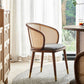 Solid Wood Dining Set 1/2/5 Pcs Round Rattan Dining Table and Chairs Clearhalo 'Dining Room Sets' 'Dining Tables & Seating' 'dining_room_set' 'furn' 'furn_dining_room_set' 'Furniture' 'Kitchen & Dining Furniture' 1200x1200_8d70113b-0746-4594-8261-a19cc1673795