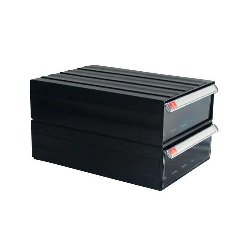 Archivo moderno de gabinete de plástico con cajones para el hogar u oficina