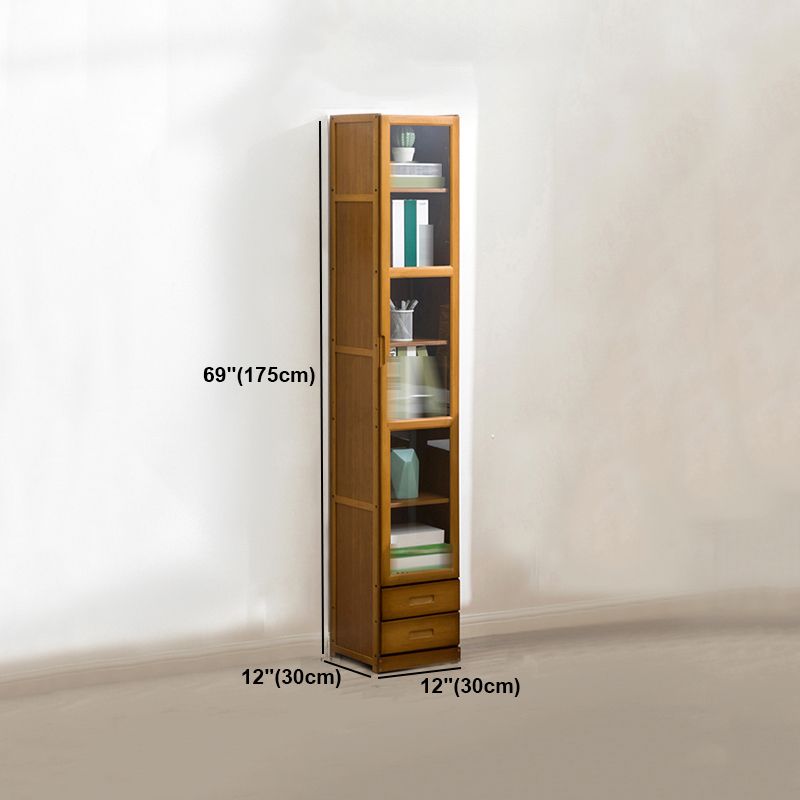 Modern Standard Bookcase Closed Back Bookcase with Drawer Storage Clearhalo 'Bookcases' 'furn' 'furn_bookcases' 'Furniture' 'furniture_bookcases' 'kitchen' 'kitchen_bookcases' 'Living Room Furniture' 'Office Furniture' 1200x1200_8d72fa49-bf65-4a6a-a799-9b5d710046f6