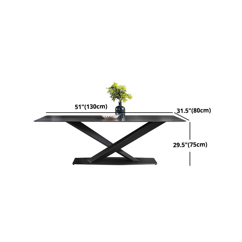 Rectangular Dining Set 1/4/5/7 Pieces Sintered Stone Dining Table Set Clearhalo 'Dining Room Sets' 'Dining Tables & Seating' 'dining_room_set' 'furn' 'furn_dining_room_set' 'Furniture' 'furniture_dining_room_set' 'Kitchen & Dining Furniture' 1200x1200_8d7307ce-320f-4ab6-b3fd-063f219119af