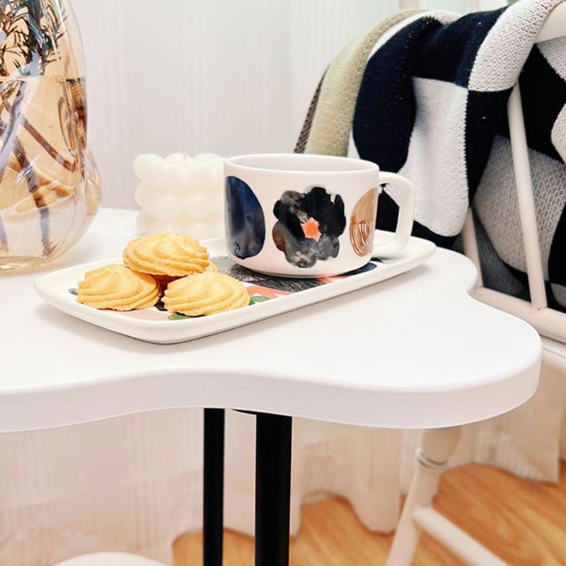 19"H Contemporary Corner Table Double Tier Accent Side Table Clearhalo 'Coffee & Accent Tables' 'End & Side Tables' 'end_side_tables' 'furn' 'furn_end_side_tables' 'Furniture' 'Living Room Furniture' 1200x1200_8d733fe5-3c53-4eb2-bcc8-015ed3a640a0