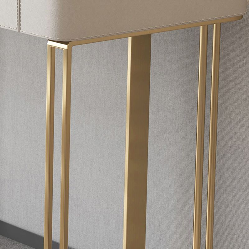 Glam 29.5 "Alto Catinero de tocador de maquillaje Madera de madera de 2 cajas