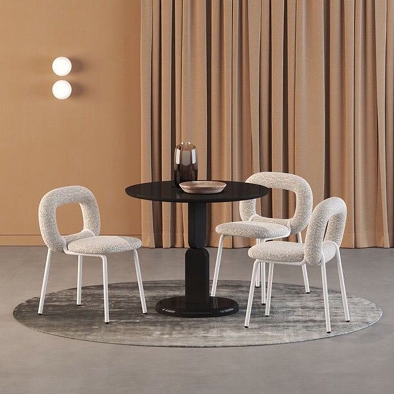 Modern Style Side Chair Metal Open Back Dining Room Chair for Kitchen Clearhalo 'Dining Chairs' 'Dining Tables & Seating' 'dining_chair' 'furn' 'furn_dining_chair' 'Furniture' 'Kitchen & Dining Furniture' 1200x1200_8d76ffdf-b290-444b-b459-6110fb371602