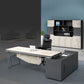 Black Nylon Frame Modern Computer Desk Chair with Wheels High Back Task Chair with Arms Clearhalo 'Furniture' 'furniture_office_chair' 'Office Chairs' 'Office Furniture' 'office_chair' 1200x1200_8d7961ee-6244-4230-8b81-308c38886e09