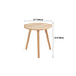 Contemporary Style Side End Table Solid Wood Round Sofa Side Accent Table Clearhalo 'Coffee & Accent Tables' 'End & Side Tables' 'end_side_tables' 'furn' 'furn_end_side_tables' 'Furniture' 'Living Room Furniture' 1200x1200_8d7ac942-0ce1-44b5-8b24-9ec104139da1