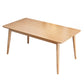 Modern Solid Wood Dining Table Brown Rectangle Table with 4 Legs for Home Use Clearhalo ' dining_table' 'Dining Tables & Seating' 'Dining Tables' 'furn' 'furn_dining_table' 'Furniture' 'furniture_dining_table' 'Kitchen & Dining Furniture' 'kitchen&dining_furn' 'kitchen' 'kitchen_dining_table' 1200x1200_8d7aea63-be86-4591-a205-07b9e93dbfae