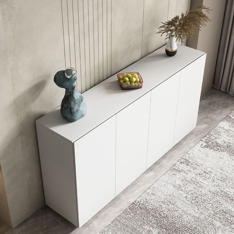 Sideboard in legno ingegnerizzato bianco Credenza moderni per soggiorno