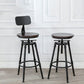 Moderno de estilo redondo Round Barstool Taburete de mostrador de madera con patas de madera