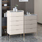 Modern Accent Chest with Drawers and Straight Legs Chest,Scratch Resistant