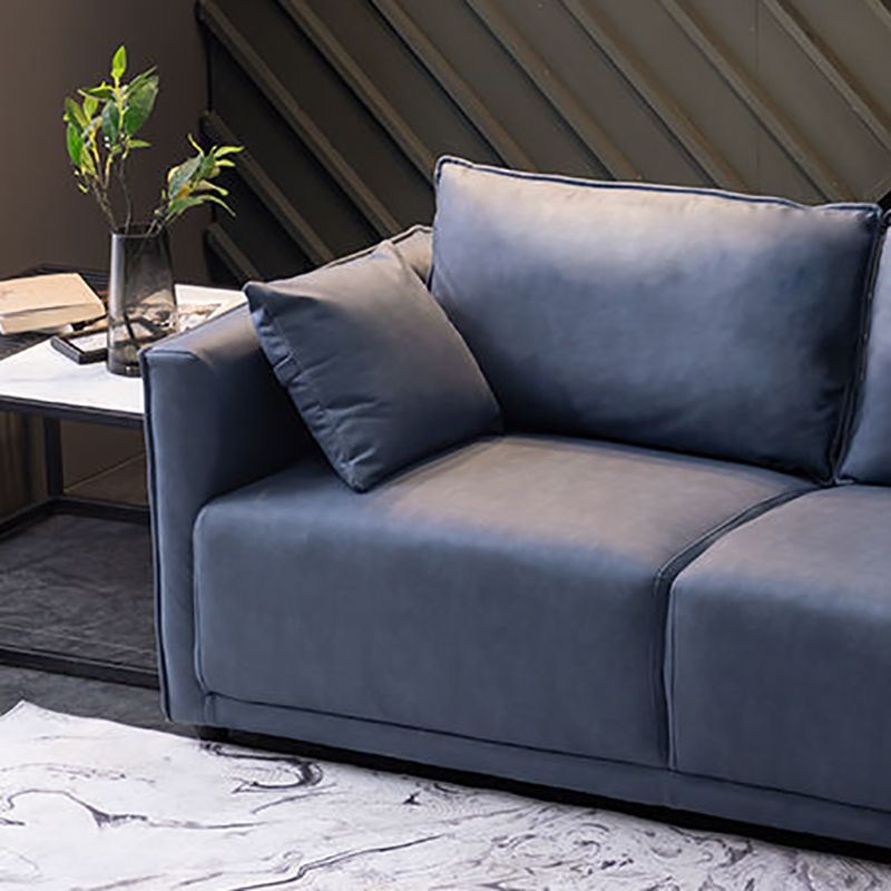 Loose Back 29.5" H Seating Square Arm Contemporary Sofa for Living Room Clearhalo 'furn' 'furn_sofas' 'Furniture' 'Living Room Furniture' 'Sofa' 'sofas' 1200x1200_8d8c9dff-10e0-4798-ba01-e0a5f0d5bf2e