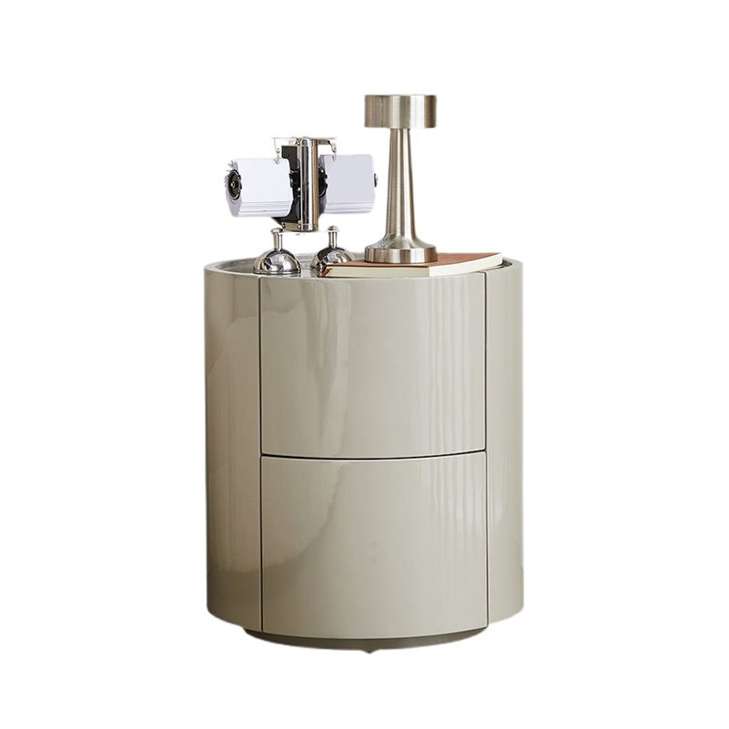 Drawer Storage Accent Table Nightstand Antique Finish Bed Nightstand Clearhalo 'Bedroom Furniture' 'furn' 'furn_night_stand' 'Furniture' 'night_stand' 'Nightstands' 1200x1200_8d8d2b87-875c-4363-9068-a6a476d64bc8