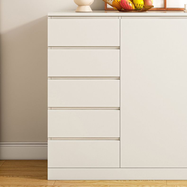 Engineered Wood Buffet Sideboard Modern Sideboard Cabinet with Drawers Clearhalo 'buffet_sideboard' 'Buffets & Sideboards' 'furn' 'furn_buffet_sideboard' 'Furniture' 'furniture_buffet_sideboard' 'Kitchen & Dining Furniture' 1200x1200_8d8d8515-b816-46dc-b9a8-7c827cfef98e