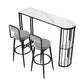 Moderno 1/2/3 pezzi tavolo da bar set tavolino con sgabelli per soggiorno