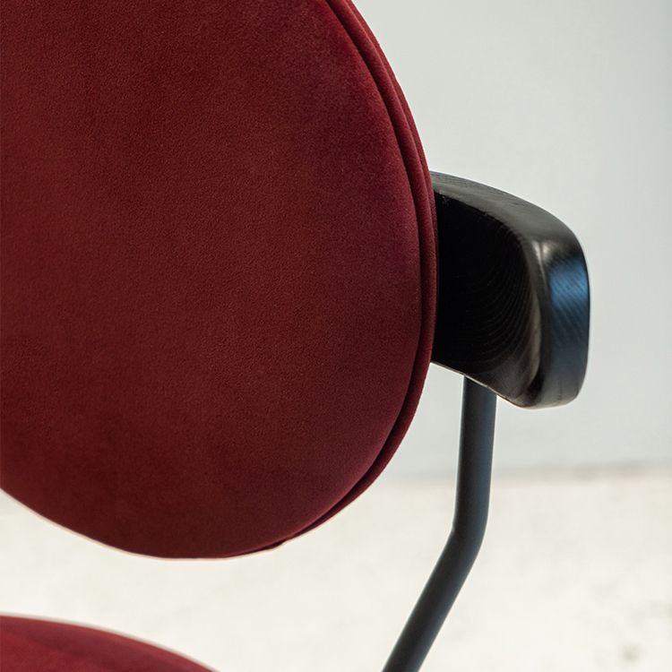 Contemporary Style Dining Chair Kitchen Armless Single Chair with Metal Legs Clearhalo ' kitchen&dining_furn' 'Dining Chairs' 'Dining Tables & Seating' 'dining_chair' 'furn' 'furn_dining_chair' 'Furniture' 'furniture_dining_chair' 'Kitchen & Dining Furniture' 'kitchen' 1200x1200_8d916cbe-0aef-4850-bd6b-d9916a607d54