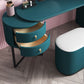 Glam Style 28.7" Height Vanity Set with Stool and Mirror Vanity