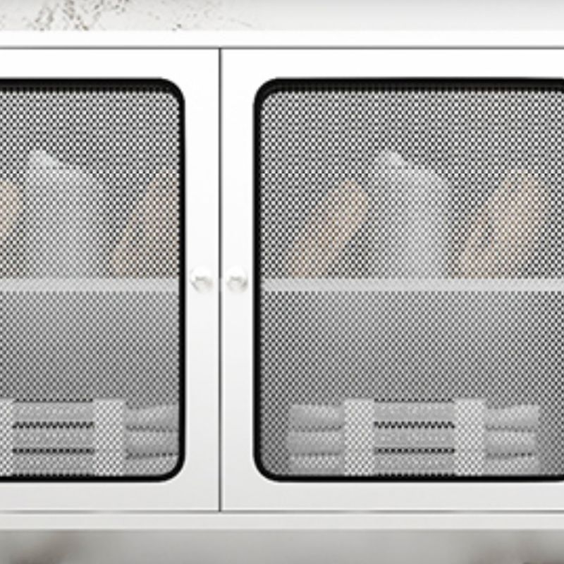 Contemporary Display Stand Stainless Steel Hutch Cabinet for Dining Room Clearhalo 'Display & China Cabinets' 'display_china_cabinets' 'furn' 'furn_display_china_cabinets' 'Furniture' 'Kitchen & Dining Furniture' 1200x1200_8d966a39-6624-4d9e-a404-b6fe0d22948d