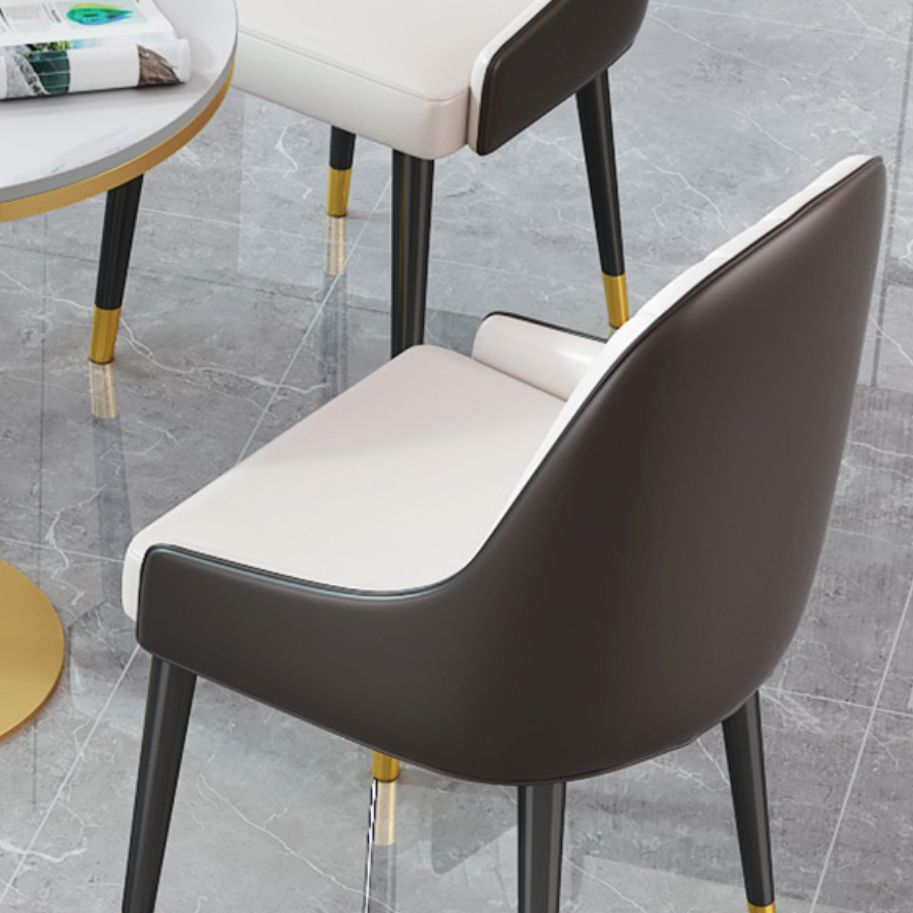 Glam Style 1/2/3/4/5 Pieces Dining Set Sintered Stone Dining Table Set Clearhalo 'Dining Room Sets' 'Dining Tables & Seating' 'dining_room_set' 'furn' 'furn_dining_room_set' 'Furniture' 'furniture_dining_room_set' 'Kitchen & Dining Furniture' 1200x1200_8d9ad3cc-842c-448a-8208-16606a227555