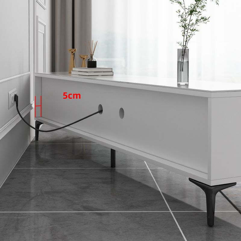 Modern Enclosed TV Storage Home Rectangle TV Cabinet with Splayed Legs Clearhalo 'furn' 'furn_tv_stands_entertainment_centers' 'Furniture' 'Living Room Furniture' 'TV Stands & Entertainment Centers' 'TV Stands & Media Storage Furniture' 'tv_stands_entertainment_centers' 1200x1200_8d9c34f1-8fe1-4bbe-907f-55060d9b2647