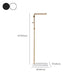 Metal and Slate Entrance Coat Rack Modern Minimalist Home Floor Coat Rack Clearhalo 'Entry & Mudroom Furniture' 'furn' 'furn_hall_tree_coat_racks' 'Furniture' 'Hall Trees & Coat Racks' 'hall_tree_coat_racks' 1200x1200_8d9dddcc-05a3-4542-b1e2-509e17d411c7