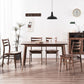 Solid Wood Dining Room Table Contemporary Style 4-foot Dining Site Table Clearhalo 'Dining Tables & Seating' 'Dining Tables' 'dining_table' 'furn' 'furn_dining_table' 'Furniture' 'furniture_dining_table' 'Kitchen & Dining Furniture' 'kitchen' 'kitchen_dining_table' 1200x1200_8d9f4561-a61c-4c21-a78d-77fba79f6a27