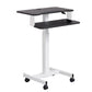 Rectangular Shaped Ambulatory Laptop Table Wood Writing Desk in Black/White Clearhalo 'furn' 'furn_office_desk' 'Furniture' 'Office Desks' 'Office Furniture' 'office_desk' 1200x1200_8d9f5439-7723-40e6-863a-1b338f137f34
