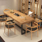 Metal Industrial Rectangle Dining Table Wood Top Table with Trestle Base Clearhalo ' dining_table' 'Dining Tables & Seating' 'Dining Tables' 'furn' 'furn_dining_table' 'Furniture' 'furniture_dining_table' 'Kitchen & Dining Furniture' 'kitchen&dining_furn' 'kitchen' 'kitchen_dining_table' 1200x1200_8d9f78f2-2aa1-462f-856b-88c8cbfd6091