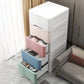 5-Drawer Storage Cabinet with Legs Contemporary Wardrobe Armoire