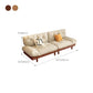 Scandinavian Solid Color Sofa 32.67" Wide Armless Tufted Back Sofa
