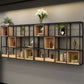 Wooden Wall Mounted Bookshelf Floating Industrial Bookcase with Shelves Clearhalo 'Bookcases' 'furn' 'furn_bookcases' 'Furniture' 'Office Furniture' 1200x1200_8da16307-1a30-4d3e-8fe9-6fb6d94d7f15