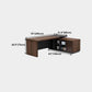 Contemporary Style Office Desk L-Shape Brown Writing Computer Desk Clearhalo 'furn' 'furn_office_desk' 'Furniture' 'Office Desks' 'Office Furniture' 'office_desk' 1200x1200_8da219e6-83ee-48ef-8c9c-c067b4ccbc6c