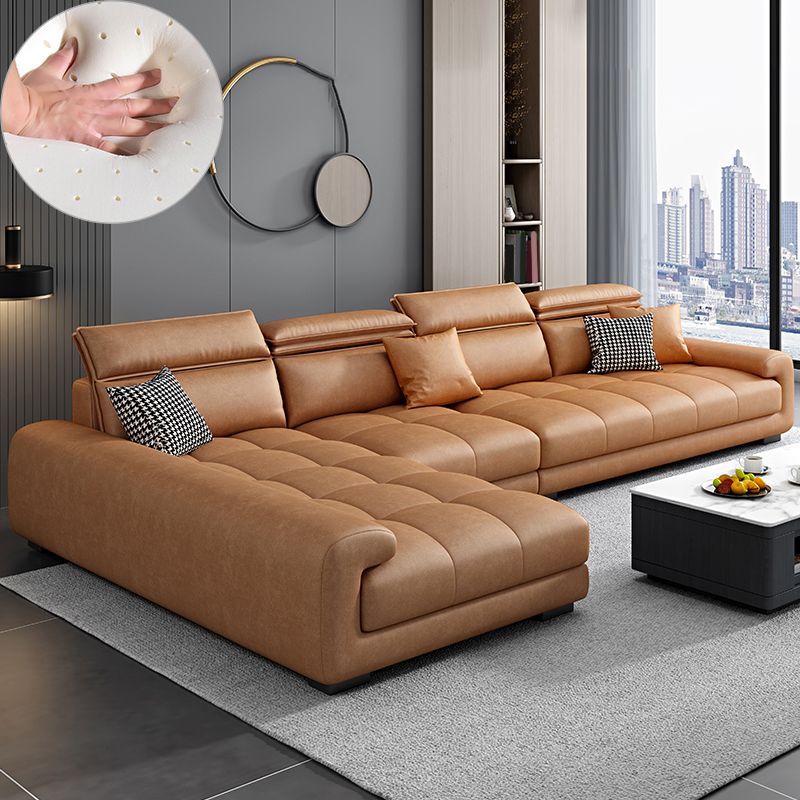 Sezione a 4 posti con cuscino per la testa regolabile per soggiorno