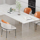 Modern Style Dining Table Rectangle Sintered Stone Double Pedestal Table for Kitchen Clearhalo ' dining_table' 'Dining Tables & Seating' 'Dining Tables' 'furn' 'furn_dining_table' 'Furniture' 'furniture_dining_table' 'Kitchen & Dining Furniture' 'kitchen&dining_furn' 'kitchen' 'kitchen_dining_table' 1200x1200_8da725e7-02d0-4360-a17f-8c30050afb4d