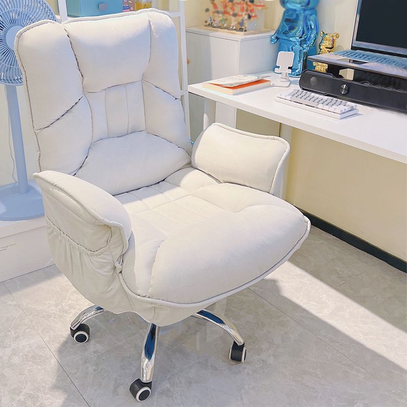 Sedia da ufficio moderna senza angoscia sedia girevole altezza del sedile regolabile con ruote