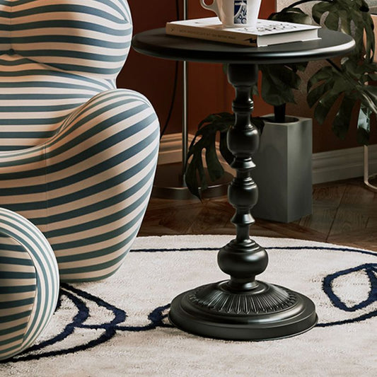 16,5 "w x 16,5" d x 20,5 "HEFA Accento del divano tavolo in metallo in stile rustico tavolo laterale