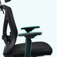 Modern & Contemporary Wheels Chair Microfiber Black High Back Chair Clearhalo 'furn' 'furn_office_chair' 'Furniture' 'Office Chairs' 'Office Furniture' 'office_chair' 1200x1200_8dadb90b-748f-4553-b8b4-86933955d4c6