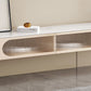 Moderne tv-mediastandaard stenen tv-console voor aan de muur met deuren