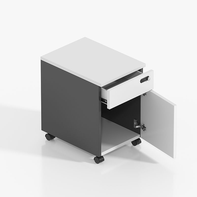 Contemporary File Cabinets Solid Wood Electronic Lock Vertical File Cabinet with Wheels Clearhalo 'Filing Cabinets' 'filling_cabinets' 'furn' 'furn_filling_cabinets' 'Furniture' 'Office Furniture' 1200x1200_8db2159d-7f03-4fed-8cab-185e267d4506