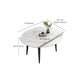Round Dining Table White Stone Table Top with Black Metal Legs Clearhalo 'Dining Tables & Seating' 'Dining Tables' 'dining_table' 'furn' 'furn_dining_table' 'Furniture' 'Kitchen & Dining Furniture' 1200x1200_8db2df66-c323-4cd2-925e-d087b05ca8ce