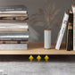 11.8 "Échelle de large étagère de livre contemporain Home Metal Libshelf