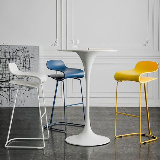 Modern Living Room Footrest Stool Matte Finish Plastic Barstool Clearhalo 'Bar Furniture' 'Bar Stools' 'bar_stools' 'furn' 'furn_bar_stools' 'Furniture' 'furniture_bar_stools' 'Kitchen & Dining Furniture' 1200x1200_8db5f879-e011-4655-9969-b91bd63c4afa