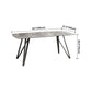 Modern Style Dining Table Sintered Stone Table with 4 Legs Carbon Steel Base Clearhalo ' dining_table' 'Dining Tables & Seating' 'Dining Tables' 'furn' 'furn_dining_table' 'Furniture' 'furniture_dining_table' 'Kitchen & Dining Furniture' 'kitchen&dining_furn' 'kitchen' 'kitchen_dining_table' 1200x1200_8db994a1-7670-4a94-aefd-9d4d56e36e86